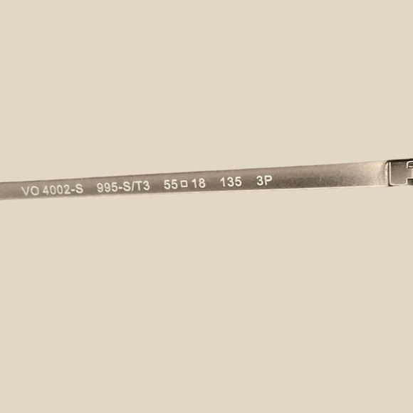 Vogue Women Eyewear Polarized Pewter Full Rim Grey Gradient Sunglasses 4002-S - Picture 5 of 7